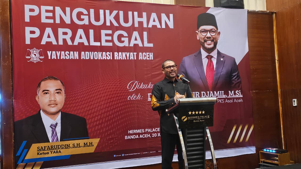 Pengukuhan Paralegal Yayasan Advokasi Rakyat Aceh